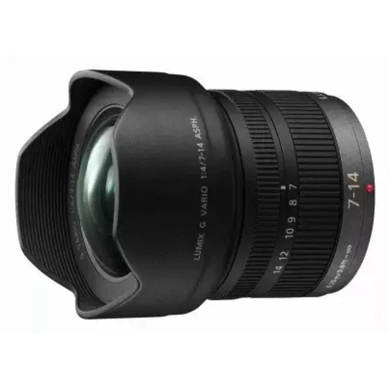 Objetiva Panasonic H-F007014 preta