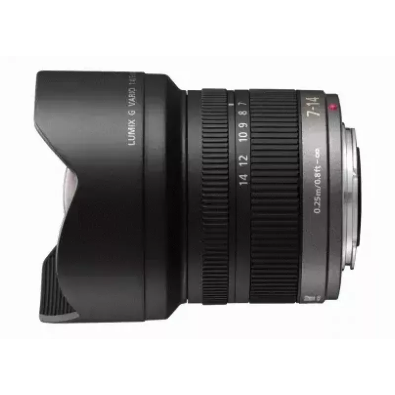 Objetiva Panasonic H-F007014 preta