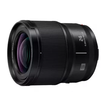 Objetiva grande angular Panasonic LUMIX S 24 mm F1.8 MILC/SLR preta