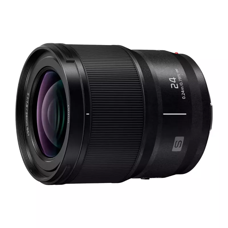 Objetiva grande angular Panasonic LUMIX S 24 mm F1.8 MILC/SLR preta