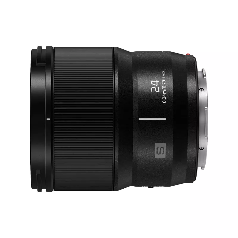 Objetiva grande angular Panasonic LUMIX S 24 mm F1.8 MILC/SLR preta