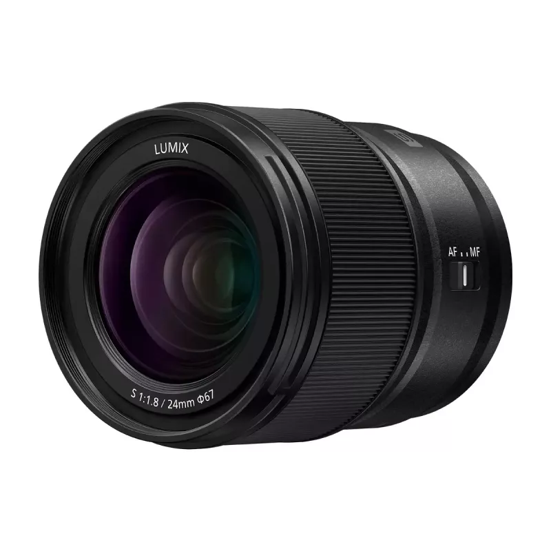 Objetiva grande angular Panasonic LUMIX S 24 mm F1.8 MILC/SLR preta