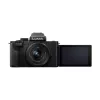 Panasonic Lumix DC-G100D kit de câmara preto com objetiva H-FS 12-32 e punho DMW-SHGR2