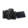 Panasonic Lumix DC-G100D kit de câmara preto com objetiva H-FS 12-32 e punho DMW-SHGR2
