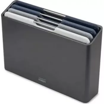 Tábua de corte joseph joseph Folio M 60186 Graphite – design dobrável compacto, tamanho médio