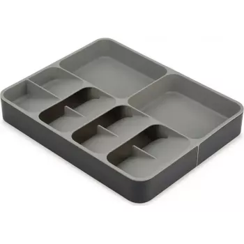 Organizador de gaveta Joseph Joseph 85166 – cinzento, gaveta extensível para talheres e utensílios
