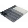 Conjunto de organizadores de gaveta joseph joseph Blox 10 peças, cinzento, compartimentos modulares compactos para utensílios e miudezas