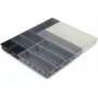 Conjunto de organizadores de gaveta joseph joseph Blox 10 peças, cinzento, compartimentos modulares compactos para utensílios e miudezas