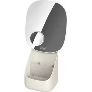 Espelho de mesa Joseph Joseph 75001 com organizador de cosméticos