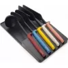 Conjunto de utensílios Joseph Joseph Elevate 5 peças – arrumação na gaveta, detalhes em aço inoxidável