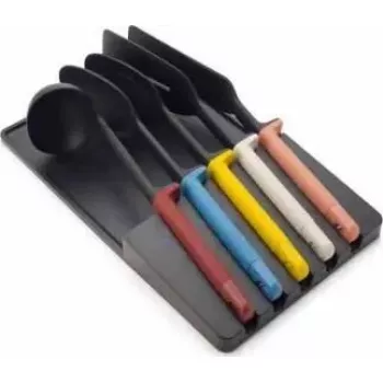Conjunto de utensílios Joseph Joseph Elevate 5 peças – arrumação na gaveta, detalhes em aço inoxidável