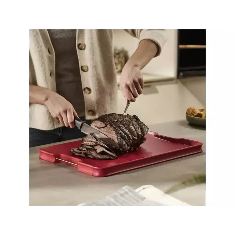 Tábua de corte Joseph Joseph Cut&Carve Plus multifuncional vermelha 60207