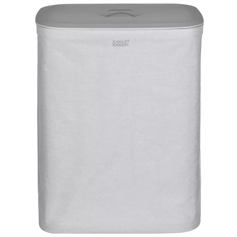 Cesto de roupa Joseph Joseph Tota 60L Ecru – capacidade de 60 litros, cesto alto ventilado