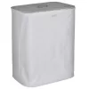 Cesto de roupa Joseph Joseph Tota 60L Ecru – capacidade de 60 litros, cesto alto ventilado