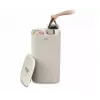 Cesto de roupa Joseph Joseph Tota 60L Ecru – capacidade de 60 litros, cesto alto ventilado