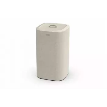 Cesto de roupa Joseph Joseph Tota 60L Ecru – capacidade de 60 litros, cesto alto ventilado