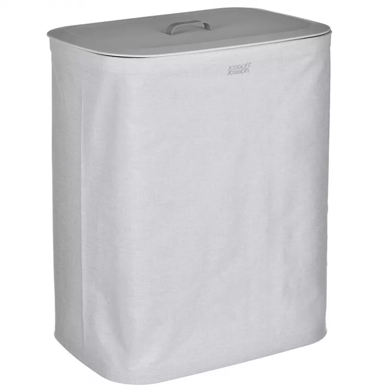 Cesto de roupa Joseph Joseph Tota 90L ecru — capacidade de 90 L, design durável