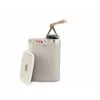 Cesto de roupa Joseph Joseph Tota 90L ecru — capacidade de 90 L, design durável