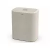 Cesto de roupa joseph joseph Tota Trio 90L — capacidade de 90 litros, separação com três compartimentos, ecru