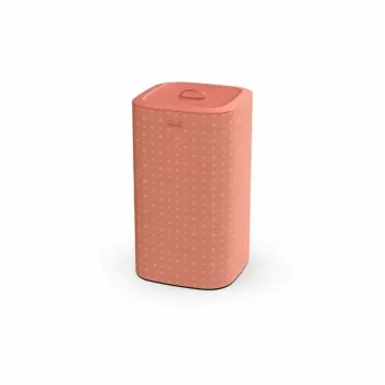 Cesto de roupa joseph joseph Tota Pop 60L Coral – tampa de abrir, divisória pop-up