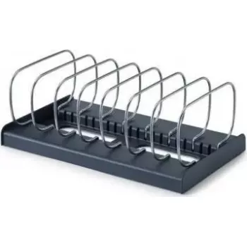 Organizador de tabuleiros joseph joseph 851689, cinzento design compacto para arrumação vertical