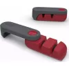 Afia-facas Joseph Joseph Rota design dobrável compacto, afiador manual portátil