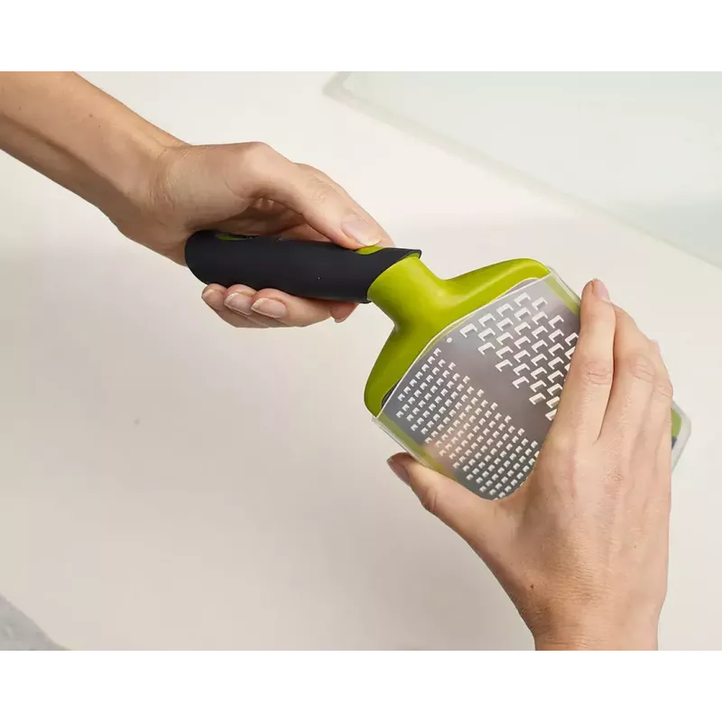 Ralador de mão Joseph Joseph Twist Grip verde