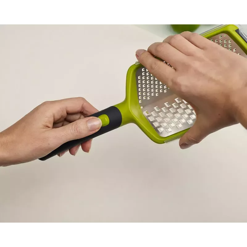 Ralador de mão Joseph Joseph Twist Grip verde
