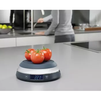 Balança de cozinha eletrónica Joseph Joseph SwitchScale cinzento