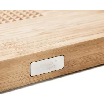 Tábua de corte Joseph Joseph Cut&Carve retangular bambu