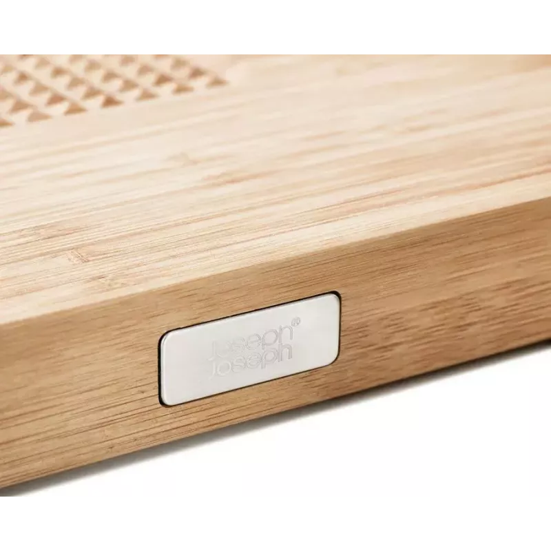 Tábua de corte Joseph Joseph Cut&Carve retangular bambu