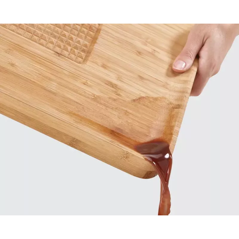 Tábua de corte Joseph Joseph Cut&Carve retangular bambu