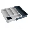 Joseph Joseph DrawerStore 85042 Organizador de talheres extensível cinzento