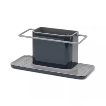Joseph Joseph Caddy Large 85070 Organizador para lava-loiça de cozinha, cinzento