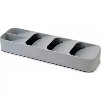 Organizador de talheres Joseph Joseph DrawerStore Comp 85119 design compacto para gavetas, tabuleiro compartimentado para utensílios