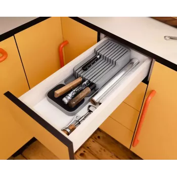 Organizador de gavetas Joseph Joseph DrawerStore cinzento
