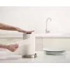 Suporte de papel de cozinha de mesa Joseph Joseph 85140 cinzento prateado redondo