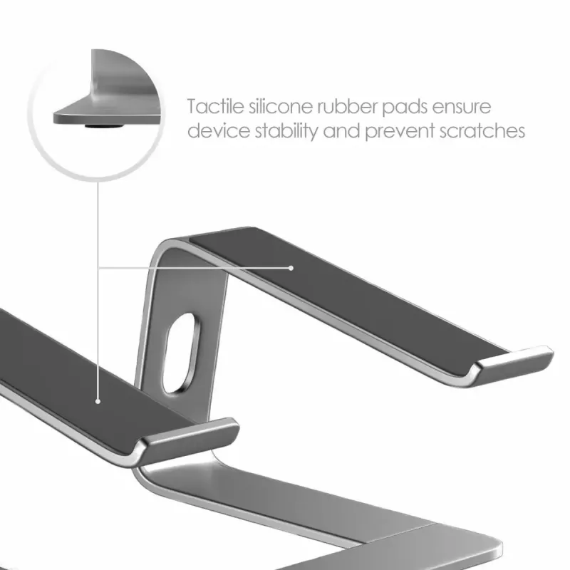 Suporte para portátil Desire2 Supreme Pro prateado para portáteis de 43,9 cm (17,3