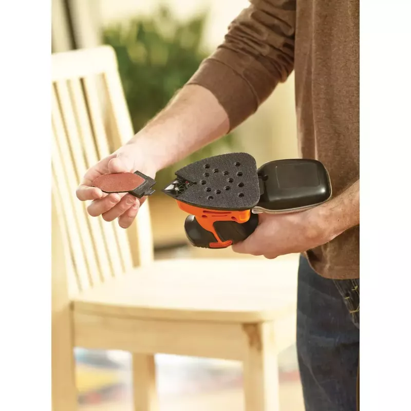 Lixadeira orbital portátil Black & Decker KA2000-QS