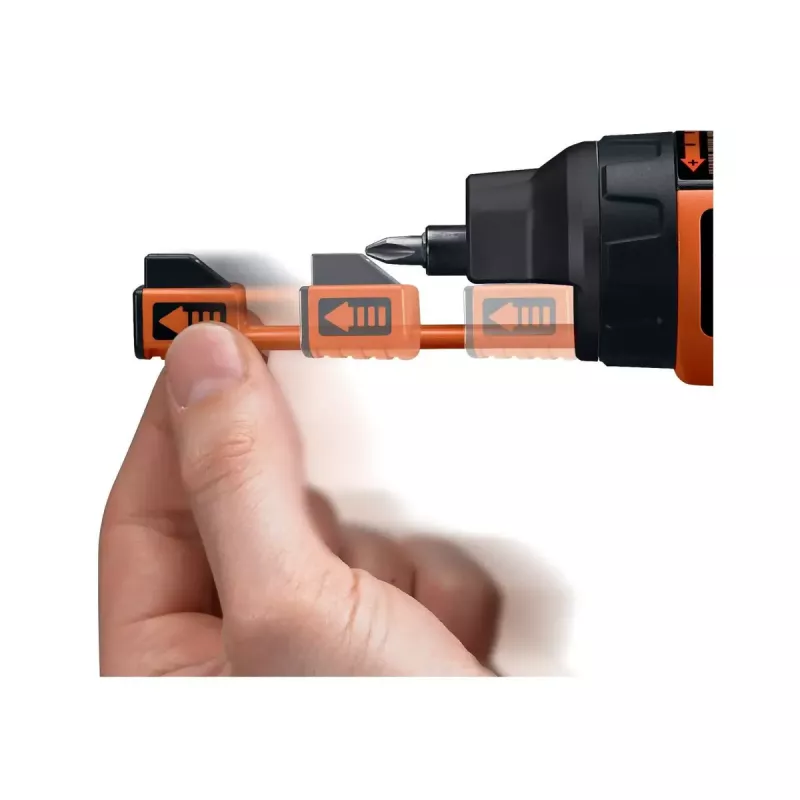 Berbequim aparafusador Black & Decker BDCHD18K-QW 1400 min⁻¹, 1,5 Ah, preto, laranja