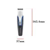Remington G4 Graphite Series kit de corte multifunções preto azul branco 0,2 mm