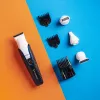 Remington G4 Graphite Series kit de corte multifunções preto azul branco 0,2 mm