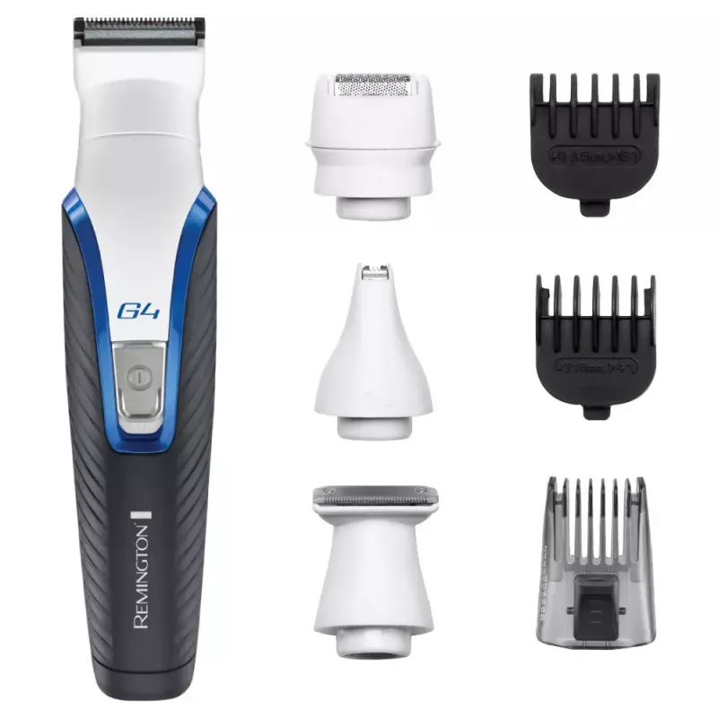 Remington G4 Graphite Series kit de corte multifunções preto azul branco 0,2 mm
