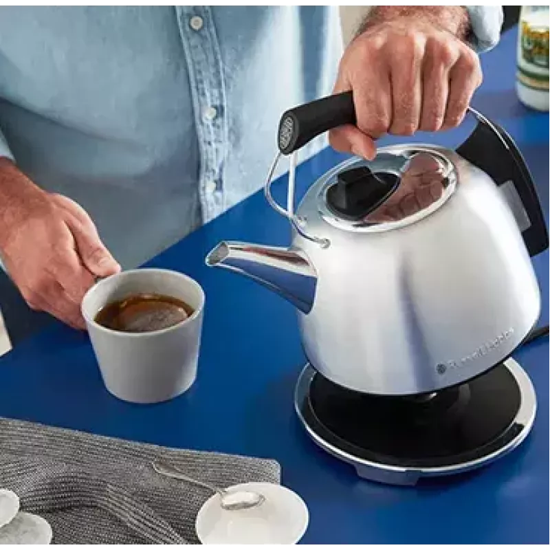 Chaleira elétrica Russell Hobbs 1,2 L 2400 W aço inoxidável