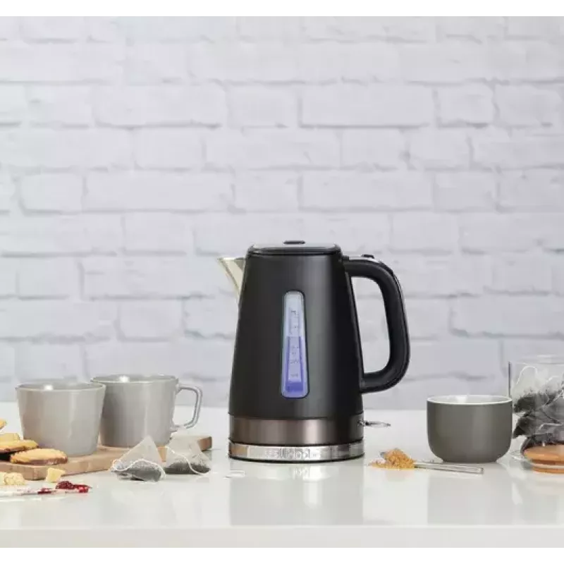 Chaleira elétrica Russell Hobbs 1,7 L 2400 W preta