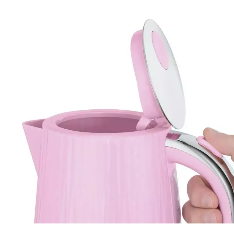 Chaleira elétrica Russell Hobbs 1,7 l 2200 W rosa