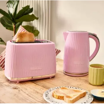 Torradeira Russell Hobbs 27372-56 2 fatias 800 W rosa aço inoxidável