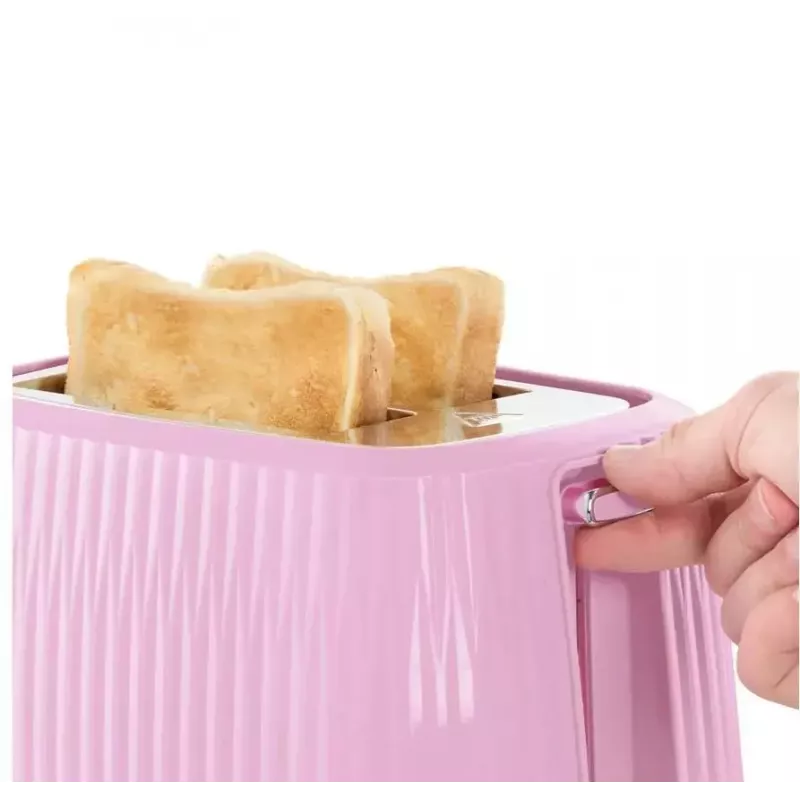 Torradeira Russell Hobbs 27372-56 2 fatias 800 W rosa aço inoxidável