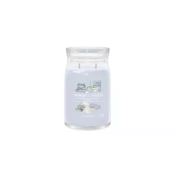 Vela Yankee Candle A Calm & Quiet Place floral cinzento 1 unid. 157 mm 567 g