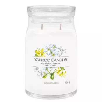 Vela Yankee Candle Midnight Jasmine 157 mm de altura 93 mm de largura 567 g